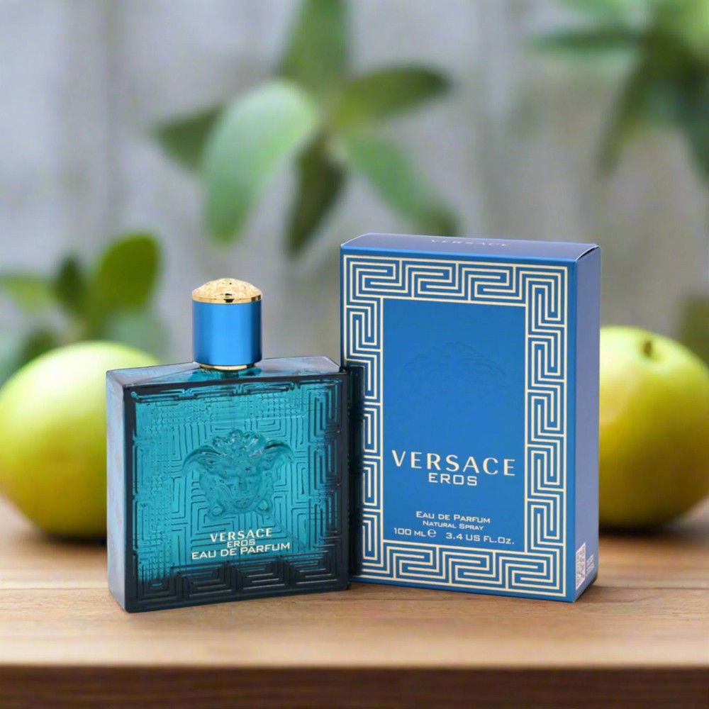 Versace Eros by Gianni Versace Cologne for Men EDP 3.3 / 3.4 oz New In Box