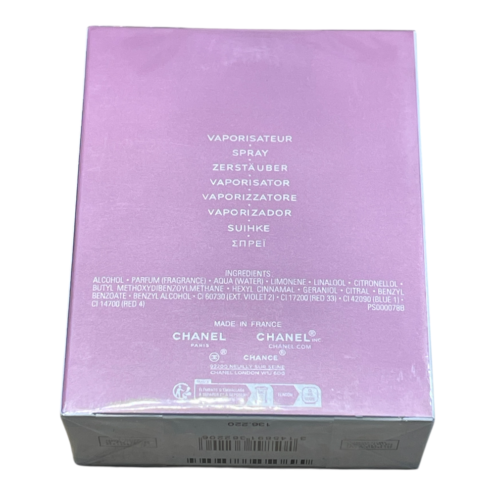CHANEL Chance Eue Splendide Eau de Parfum 3.4oz Women in Original Box Sealed
