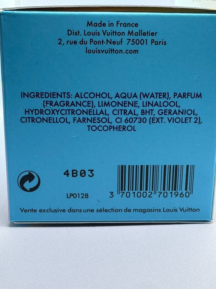 Louis Vuitton Afternoon Swim Unisex Fragrance 3.4 oz/100 ml