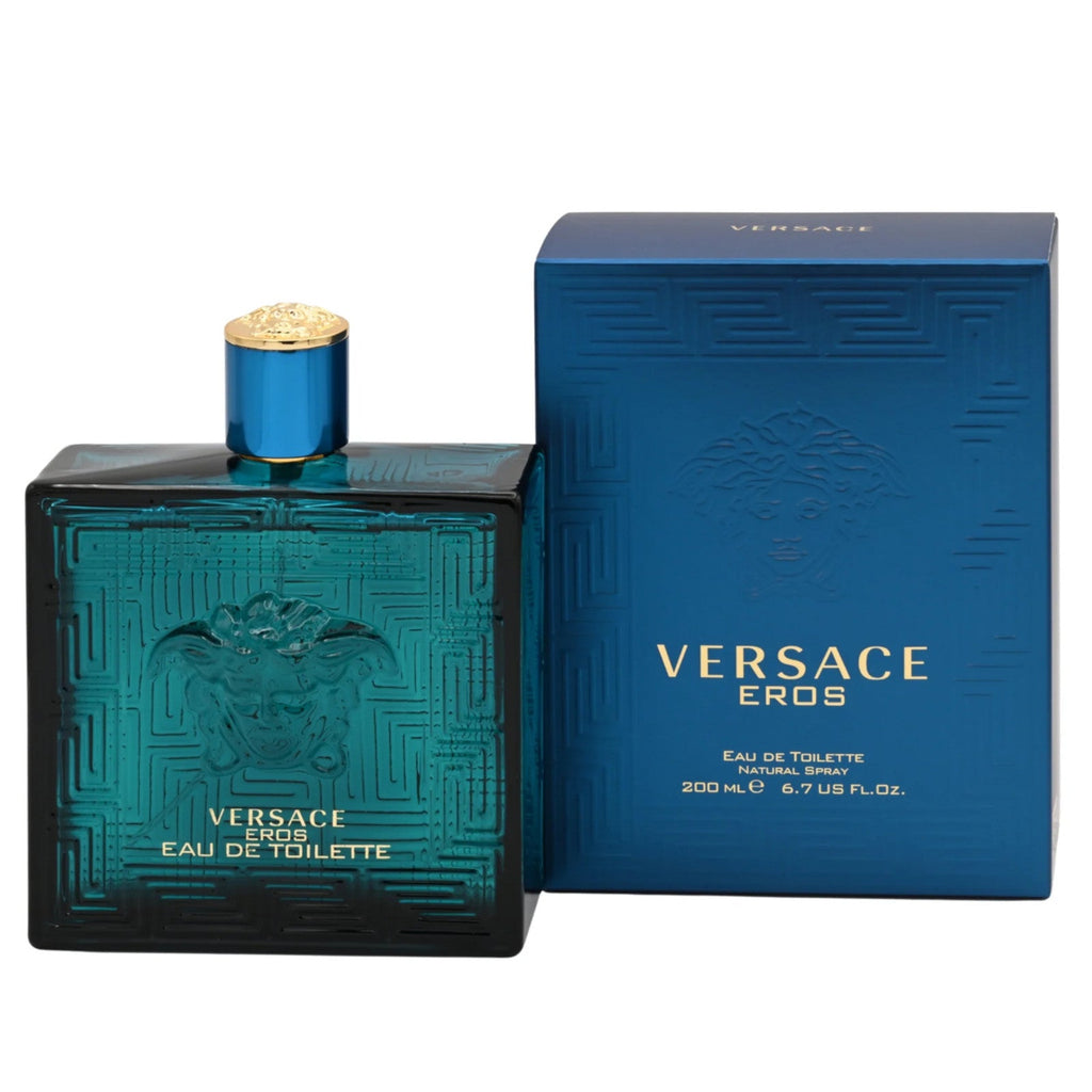 Versace Eros by Gianni Versace Cologne for Men EDT 6.7 / 6.8 oz New In Box