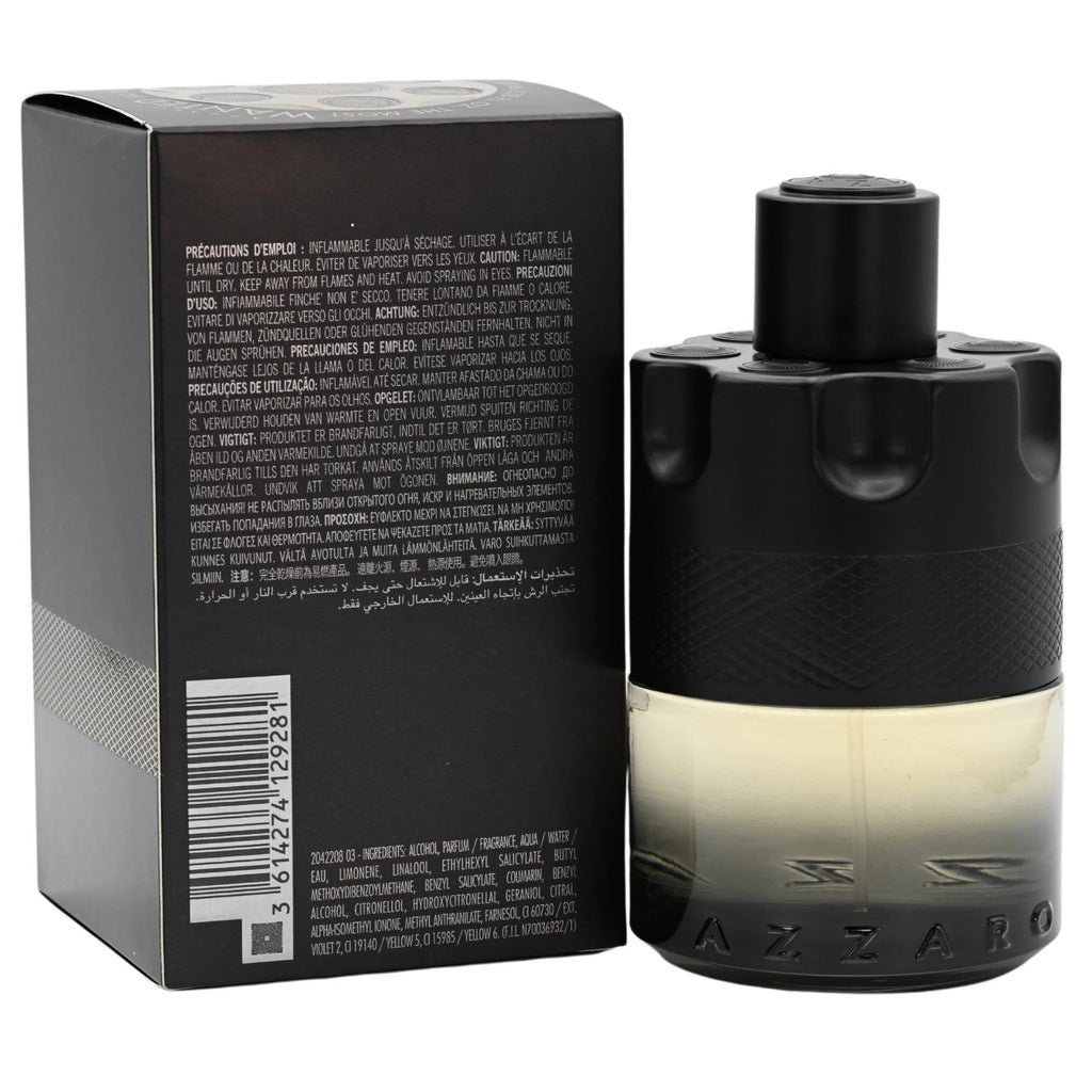 The Most Wanted by Azzaro cologne for men EDT intense 3.3 / 3.4 oz New in Box