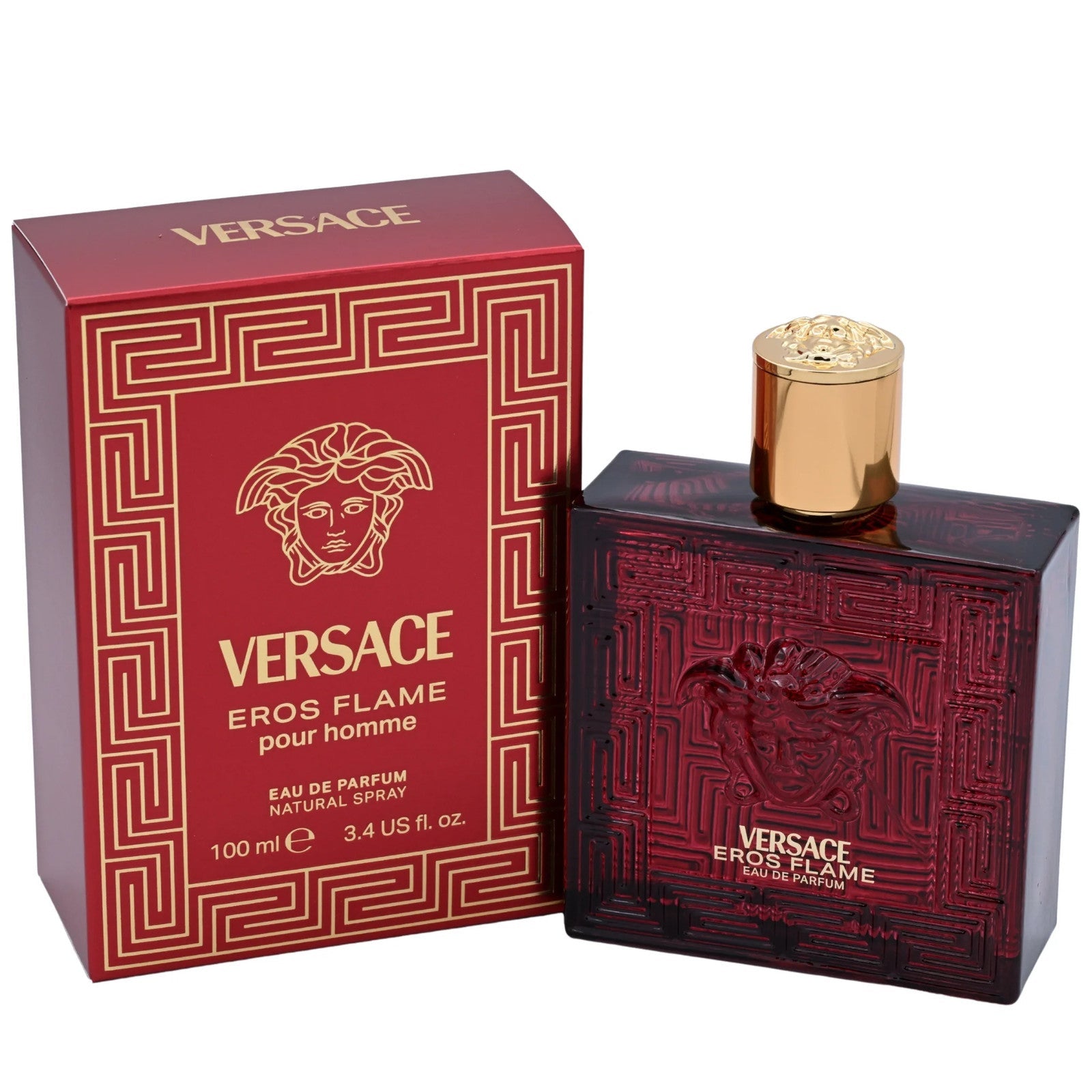 VERSACE EROS FLAME by Versace Cologne for Men EDP 3.3 / 3.4 oz New In Box