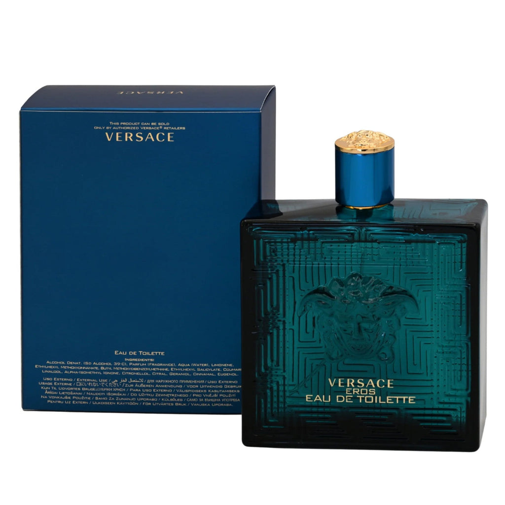 Versace Eros by Gianni Versace Cologne for Men EDT 6.7 / 6.8 oz New In Box