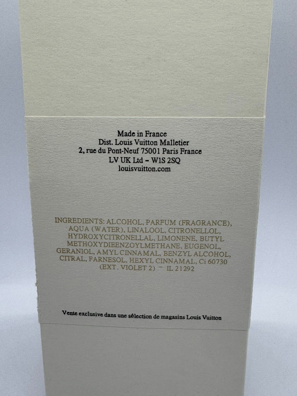 Louis Vuitton Ink Mark 3.40z/100ml NEW! SEALED!