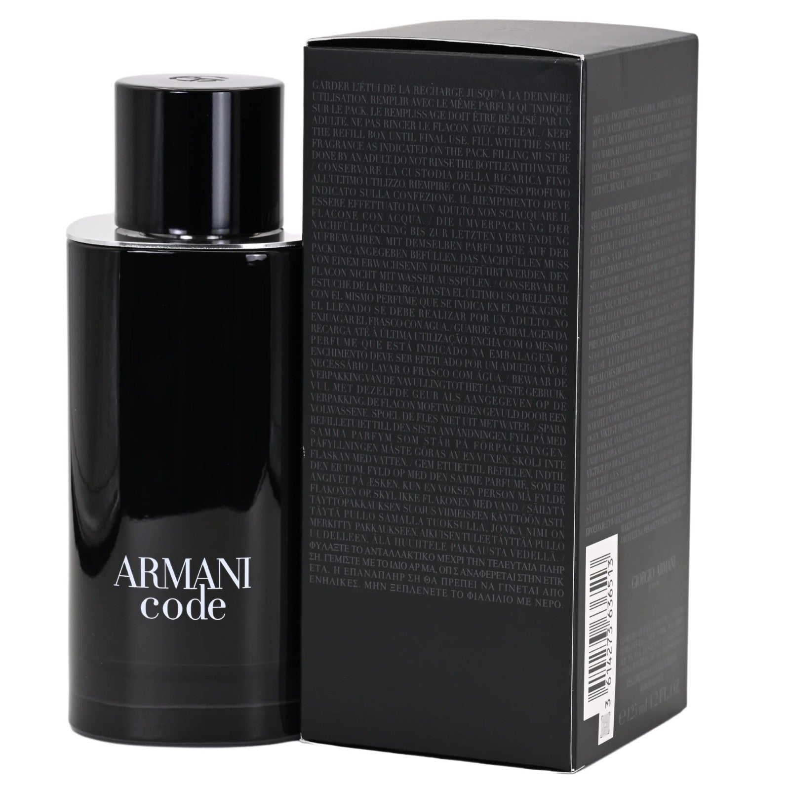 Armani Code (Refillable) by Giorgio Armani Cologne for Men EDT 4.2 oz New In Box