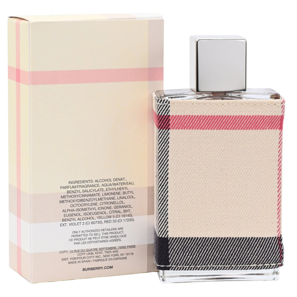 BURBERRY LONDON FABRIC by Burberry Perfume for Women EDP 3.3 / 3.4 oz New In Box
